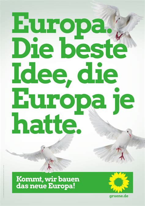 Grüne verzichten auf Plakate zur Europawahl in Elmshorn Bündnis 90