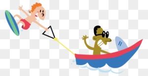 Boat Tubing Clip Art