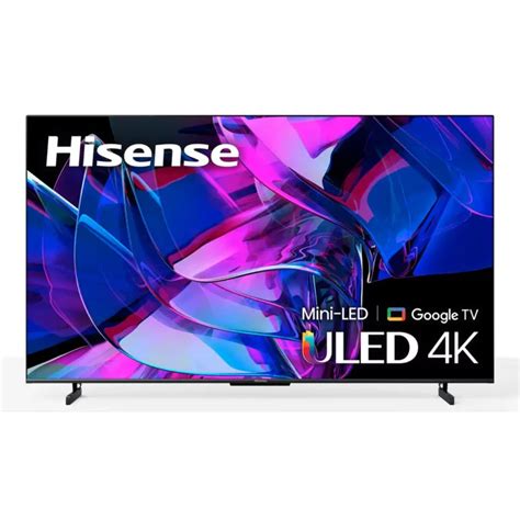 Hisense Po U Km Mini Del K Uled S Rie Quantum Dot Google Tv