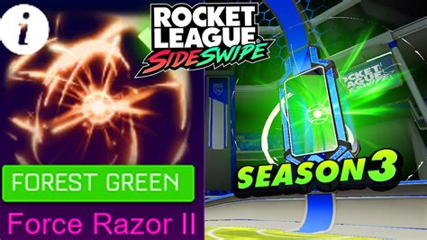 New Painted Force Razor Is Nuts Rocket League Sideswipe Youtube