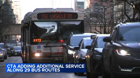 Cta Bus Riders Will Soon See More Buses On The Road As The Chicago