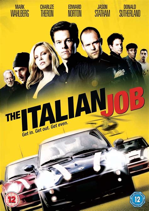 The Italian Job Dvd 2003 Uk Donald Sutherland Mark