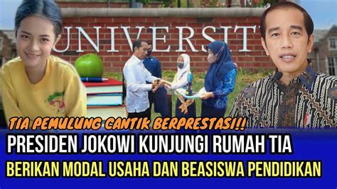 LUAR BIASA Tia Pemulung Cantik Berprestasi Dapat Beasiswa Pendidikan