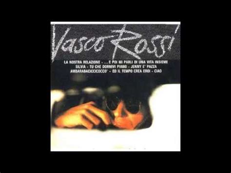 Vasco Rossi La Nostra Relazione Youtube