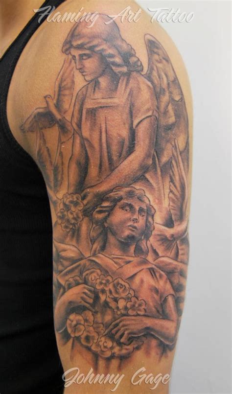 60 Holy Angel Tattoo Designs | Art and Design