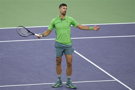 Indian Wells Novak Djokovic Limin D S Le Troisi Me Tour La Presse