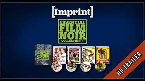 Essential Film Noir Collection Three HD Trailer YouTube