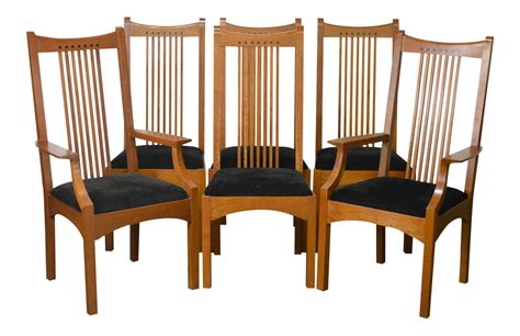 Stickley 21st Century Collection Mission Style Cherry Dining Chairs