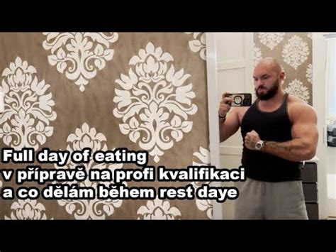 Full Day Of Eating V P Prav Na Profi Kvalifikaci A Co D L M B Hem