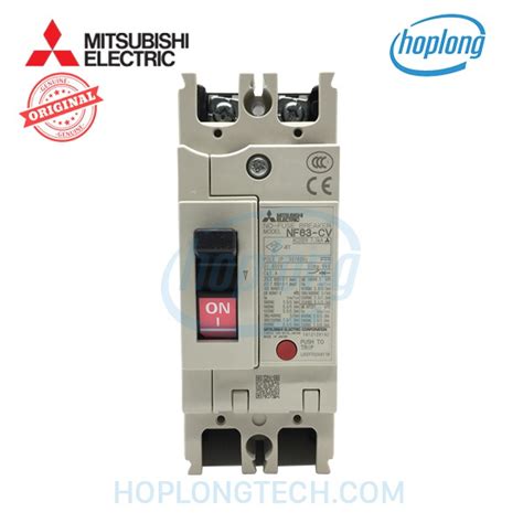 MCCB NF63 CW 2P 20A 7 5kA Mitsubishi 2P 20A 230VAC