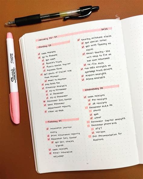 Pin On Planner Template