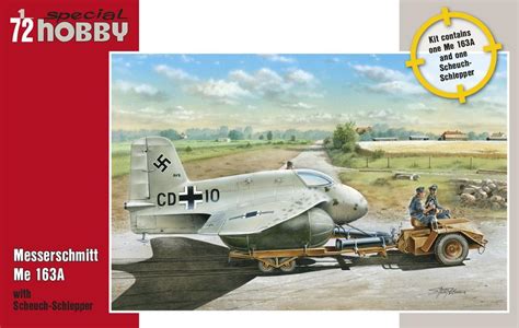 Special Hobby Messerschmitt Me A With Scheuch Schlepper