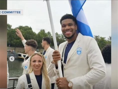 Giannis Makes History As Greeces First Black Olympic Flag Bearer