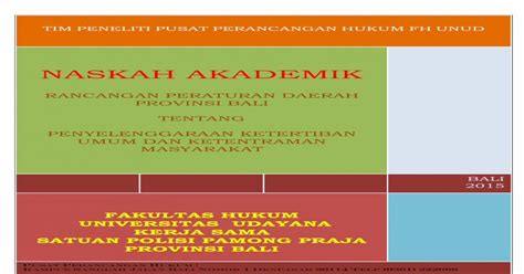 Naskah Akademik Repositori Unud Ac Id Naskah Akademik Rancangan