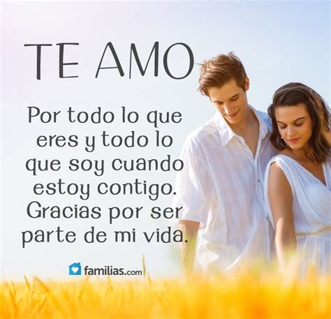 Gracias Por Ser Parte De Mi Vida Frases De Amor