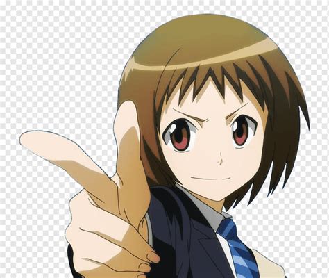 Anime Girl Pointing