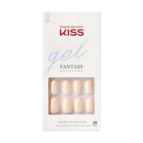 Kiss Gel Fantasy Ready To Wear Fake Nails Count Frys Food Stores