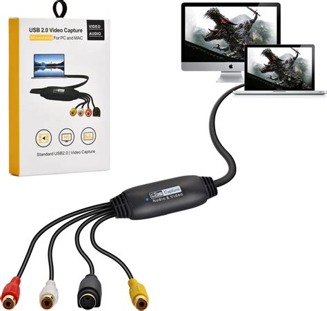 Amazon VHS To Digital Converter Video Capture Card USB 2 0 Audio