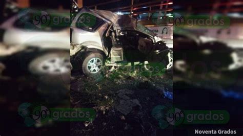 Tarímbaro Michoacán Mueren tres jóvenes en trágico accidente