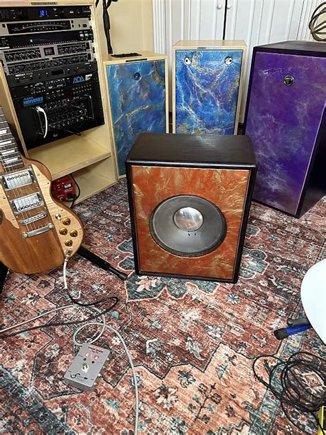 Jbl K120 1x12 Speaker Cab Mid 70s Mars Custom Resin Design Reverb