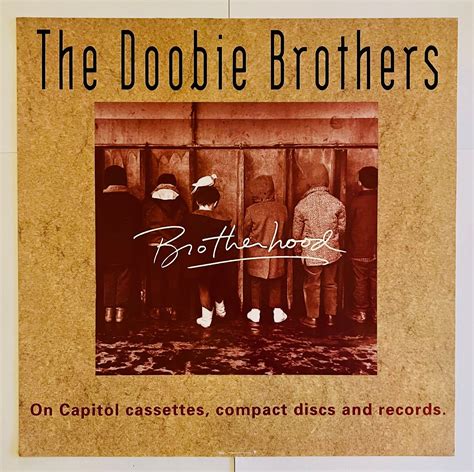 The Doobie Brothers Brotherhood Album Poster 24x24 1991 Etsy