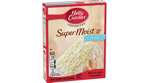 Bột Làm Bánh Pha Sẵn Betty Crocker Super Moist Cake Mix 460g Mixasale