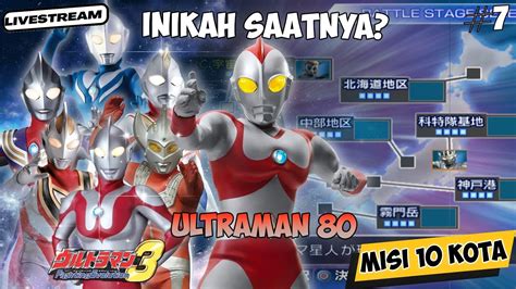 INIKAH YANG KALIAN TUNGGU TUNGGU ULTRAMAN 80 Ultraman Fighting