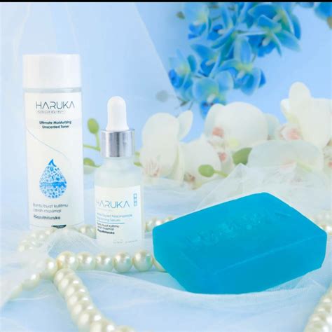 Jual Paket Perawatan Wajah Brightening Haruka Skincare White Expert