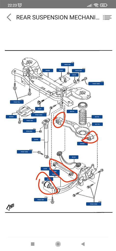 Ремонт задней подвески мазда 3 бк — Mazda 3 (1G) BK, 1,6 л, 2008 года ...
