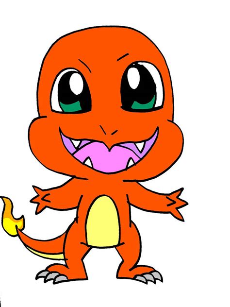 My drawing of Charmander by EvyOriginal on DeviantArt