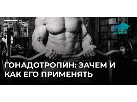 Гонадотропин - препарат, помогающий избежать побочных реакций от стероидов