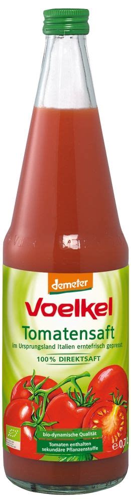 Томатный сок с морской солью Voelkel, органический, 0,7л. Качество ...