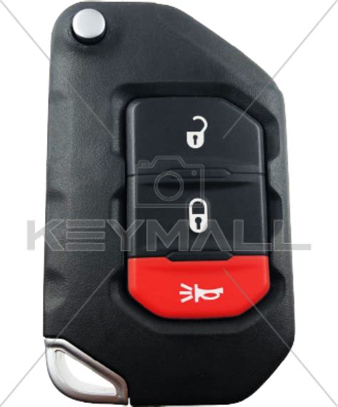 LLAVE CONTROL FLIP REGATA JEEP WRANGLER PROX FCC ID OHT 1130261 3B