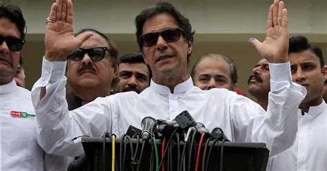 Imran Khan Declares Victory In Disputed Pakistan Election Huffpost