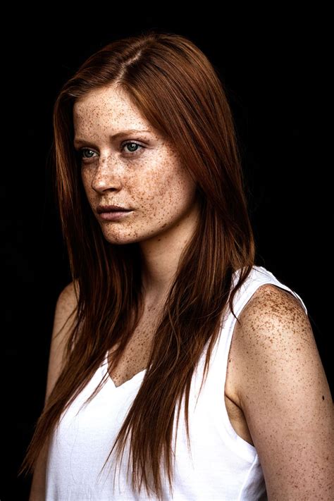 A Freckled Portrait From The Coffee Table Book We Are Freckled By The Swedish Photographer