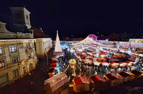 Foto S A Deschis T Rgul De Cr Ciun Din Sibiu Zeci De Oameni S Au