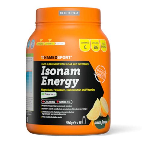 Batido NamedSport Isonam Energy 480 G Deporvillage