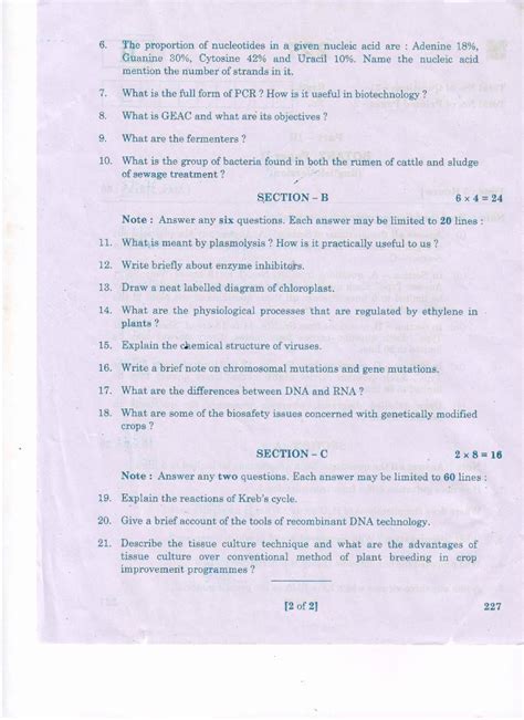 Ap Inter 2nd Year Botany Question Paper Ap Pyqp Pdf Download