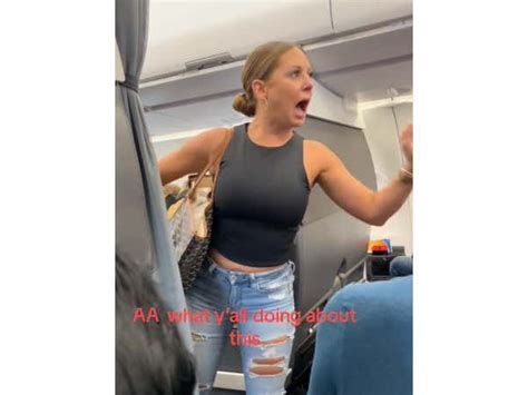 The Smokeshow Who Freaked Out On An Airliner Over A Passenger Who Was