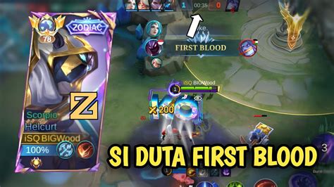 Build Helcurt Roam Hit Auto First Blood Mlbb Youtube