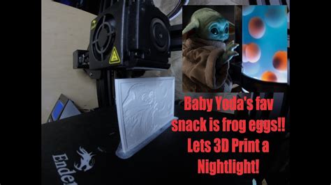 How To D Print A Lithophane Nightlight Baby Yoda From The Mandalorian