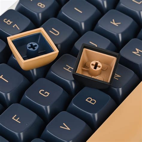 Buy Fogruaden Pbt Blue Samurai Keycaps Keycap Set Double Shot