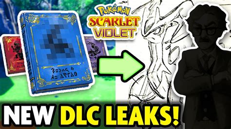 Dlc Leak Update The 3rd Book And More Pokemon Scarlet And Violet Youtube