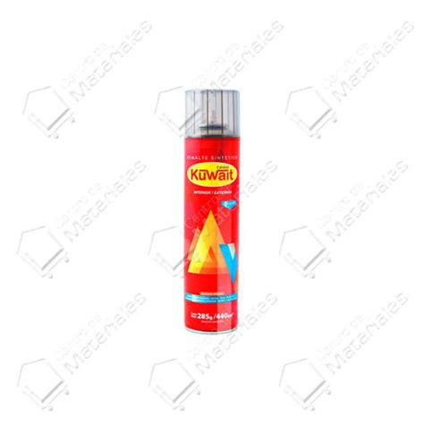 Aerosol Kuwait Blanco Brillante 440 Cm3 285 Grs Centro De Materiales