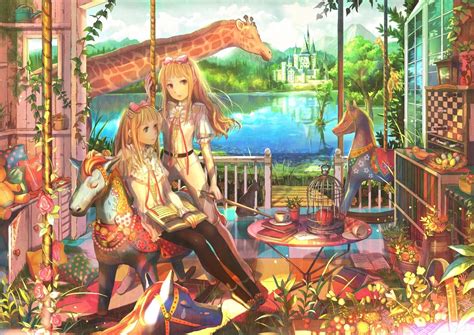 #1065194 anime, park, manga, amusement park, amusement ride - Rare ...