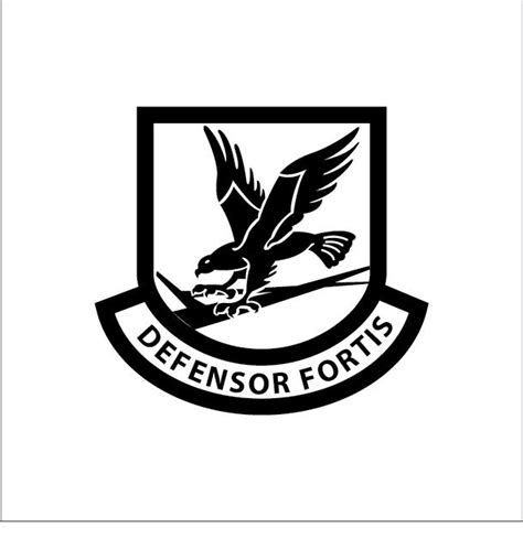 Air Force Security Forces Defensor Fortis Vinyl Car Decal