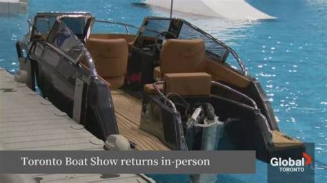 The 2023 Toronto International Boat Show kicks off | Watch News Videos ...