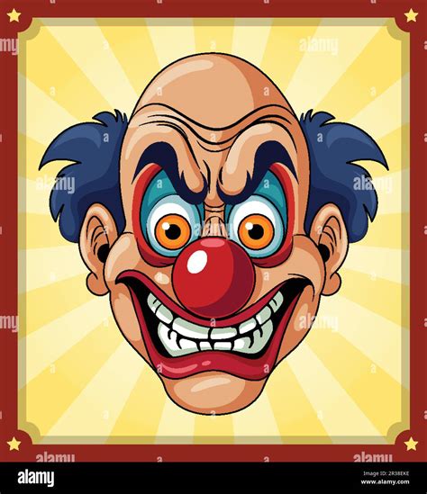 Cara De Payaso De Feria Imágenes Vectoriales De Stock Alamy