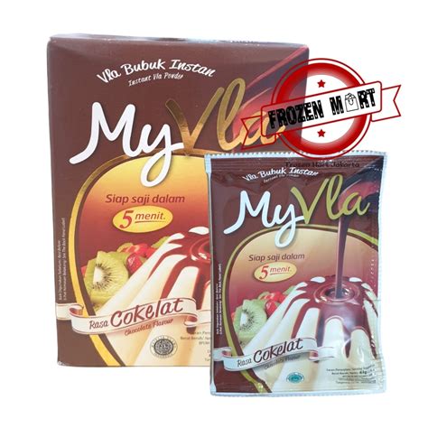 Jual My Vla Nutrijell Myvla Chocolate Saos Puding Agar Rasa Coklat