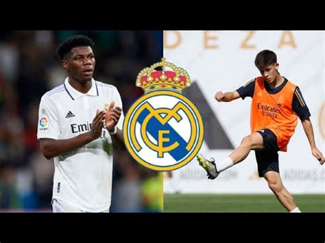 Bonne nouvelle pour le Real Madrid Aurélien Tchouameni et Arda Güler